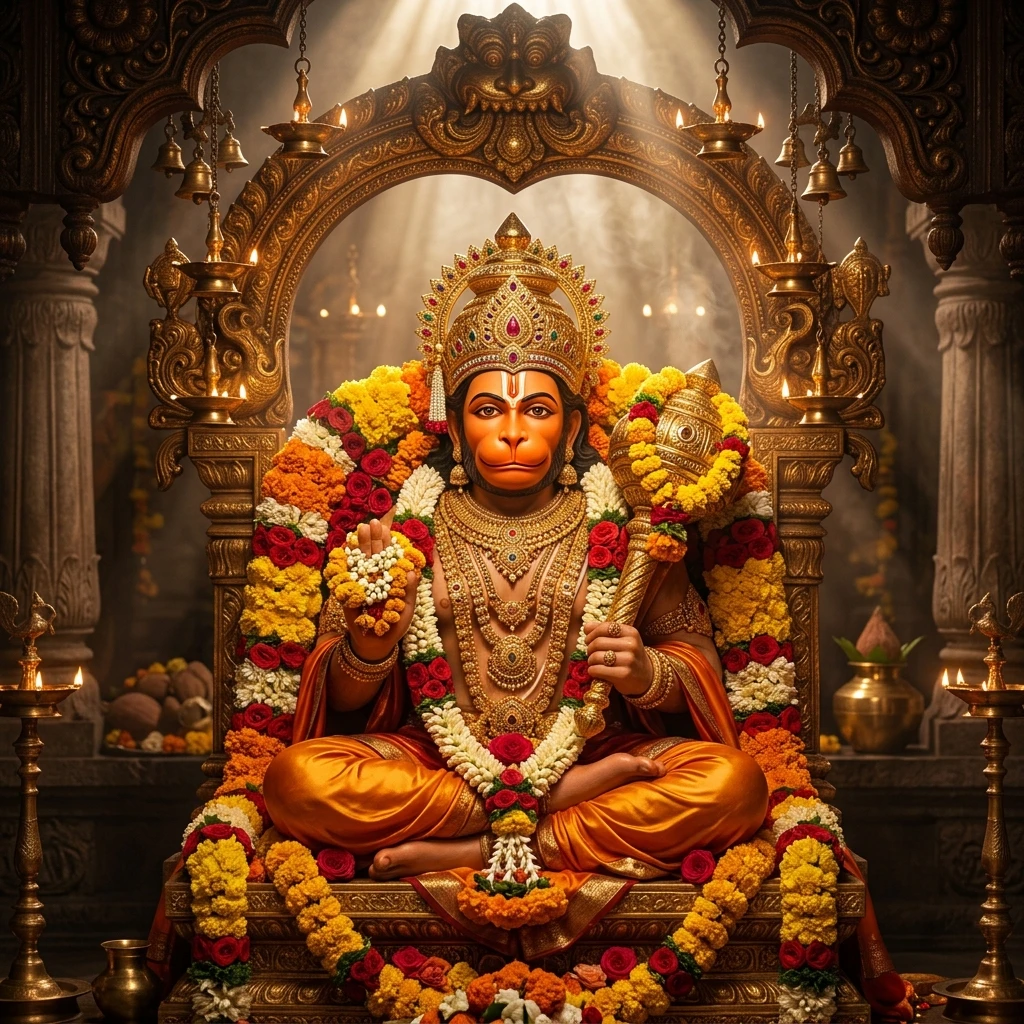 Lord Hanuman Shrine Deity